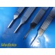 4X Codman 11-5535, V. Mueller SU1403-002 & Bard Assorted Kinfe Handles ~ 36609