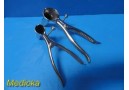 2X Pratt Rectal Speculum (7" and 8") for Anal Rectoscopy Set Screw ~ 36610