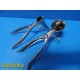2X Pratt Rectal Speculum (7" and 8") for Anal Rectoscopy Set Screw ~ 36610