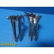 2X Pratt Rectal Speculum (7" and 8") for Anal Rectoscopy Set Screw ~ 36610