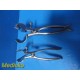2X Pratt Rectal Speculum (7" and 8") for Anal Rectoscopy Set Screw ~ 36610