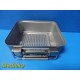 V. Mueller Genesis Ref CD1-5B Half Length Sterilization Case W/ Basket ~ 36615