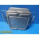 V. Mueller Genesis Ref CD1-5B Half Length Sterilization Case W/ Basket ~ 36615