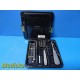 Smith & Nephew Ref 014465 Fixation Post Instrumentation Set W/ Additions ~ 36596