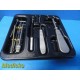 Smith & Nephew Ref 014465 Fixation Post Instrumentation Set W/ Additions ~ 36596