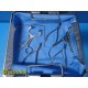 24X KLS Martin Henry Schein Dental Surgical Instrument Set W/ Basket ~ 37132