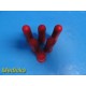 Drucker Diagnostics Ref 7713031K Tube Holders | Red - 17x100mm (6/PK) ~ 36671