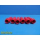 Drucker Diagnostics Ref 7713031K Tube Holders | Red - 17x100mm (6/PK) ~ 36671