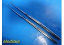 Lot of 02 V. Mueller MO330 Brophy Tenaculum Hooks (Overall length: 7¾") ~ 36126