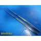 Lot of 02 V. Mueller MO330 Brophy Tenaculum Hooks (Overall length: 7¾") ~ 36126