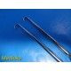 Lot of 02 V. Mueller MO330 Brophy Tenaculum Hooks (Overall length: 7¾") ~ 36126