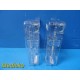 Lot of 02 Q-Core Medical 15063-000-0001 PCA LockBox 250ml NO KEYS ~ 36623