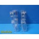 Lot of 02 Q-Core Medical 15063-000-0001 PCA LockBox 250ml NO KEYS ~ 36623