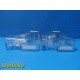 Lot of 02 Q-Core Medical 15063-000-0001 PCA LockBox 250ml NO KEYS ~ 36623