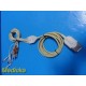 Cardiac Science 012-0844-00 ECG/EKG Patient Cable W/ Electrode Clamps ~ 36669