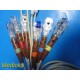 Cardiac Science 012-0844-00 ECG/EKG Patient Cable W/ Electrode Clamps ~ 36669