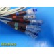 Cardiac Science 012-0844-00 ECG/EKG Patient Cable W/ Electrode Clamps ~ 36669