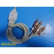 Cardiac Science Atria ECG Patient Cable 012-0844-00 AHA Rev B 10-Leads ~ 36678