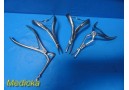 Lot of 4 Storz ENT Rhinology Instruments – Rongeurs & Septum Forceps ~ 37613