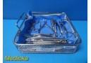 25X W.Lorenz Hu-Friedy Dental Surgical Set Gag Curettes Explorers Forceps~37133