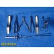 25X W.Lorenz Hu-Friedy Dental Surgical Set Gag Curettes Explorers Forceps~37133
