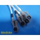 GE Philips Invivo Research 9218A CV MRI High Impedance ECG Lead Wires Set ~36163