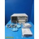 GE 120 Series Maternal/Fetal Monitor W/ OEM Transducers & NEW Leads ~ 37043
