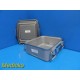 The CASE Genesis Sterilization Storage Container W/ Lid & Retention Plates~36657