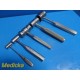 Lot of 05 Symmetry SSI Ultra V. Mueller Richards Orthopedic Mallet Set ~ 36141