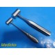 Lot of 05 Symmetry SSI Ultra V. Mueller Richards Orthopedic Mallet Set ~ 36141