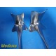 2X Aesculap EL735 & EL733 Martin Vaginal Speculum (68x48mm | 40x40mm) ~ 36184