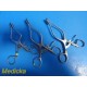3X Codman Aesculap V.Muller Weitlaner Retractors 3x4 Blunt Prongs 5½ & 6½"~36187