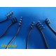 3X Codman Aesculap V.Muller Weitlaner Retractors 3x4 Blunt Prongs 5½ & 6½"~36187