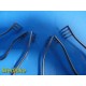 3X Codman Aesculap V.Muller Weitlaner Retractors 3x4 Blunt Prongs 5½ & 6½"~36187