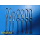 7X Jarit, Aesculap, Codman Assorted Volkman Retractors Sharp/Blunt Prongs~36188
