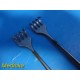 7X Jarit, Aesculap, Codman Assorted Volkman Retractors Sharp/Blunt Prongs~36188