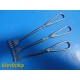 7X Jarit, Aesculap, Codman Assorted Volkman Retractors Sharp/Blunt Prongs~36188
