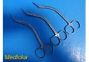 3X SKLAR 52-2888 DeBakey Vascular Scissors | Curved | 6" Long ~ 36191