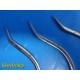 3X SKLAR 52-2888 DeBakey Vascular Scissors | Curved | 6" Long ~ 36191
