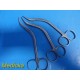 3X SKLAR 52-2888 DeBakey Vascular Scissors | Curved | 6" Long ~ 36191