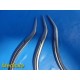 3X SKLAR 52-2888 DeBakey Vascular Scissors | Curved | 6" Long ~ 36191