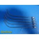 5X Jarit 310-382 Debakey Heparin Canoola | OL 6¼" | 5mm Tip | Malleable ~ 36192