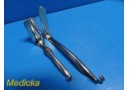 Lot of 02 V. Mueller Assorted OB/GYN Retractors (Simon/Sims) ~ 36196