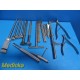 Zimmer Harrington Spinal Instrument W/ Ratchet Distraction Rods,Hooks,Case~36724