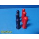 Drucker Diagnostics 7713031K Tube Holders Red W/ 7713079K Tube Holders ~ 36776
