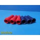 Drucker Diagnostics 7713031K Tube Holders Red W/ 7713079K Tube Holders ~ 36776