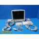 GE Dash 5000 Patient Monitor (2X IPB, NBP, ECG, SpO2, TEMP) W/ NEW Leads ~ 36800