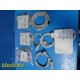 GE Dash 5000 Patient Monitor (2X IPB, NBP, ECG, SpO2, TEMP) W/ NEW Leads ~ 36800