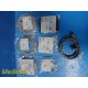 GE Dash 4000 Patient Monitor (2X IPB, NBP, ECG, SpO2, TEMP) W/ NEW Leads ~ 36802
