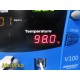 2010 GE Dinamap Carescape V100 Patient Monitor W/ NEW Leads & PSU ~ 36826